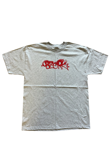 FLARE TEE HEATHER GREY