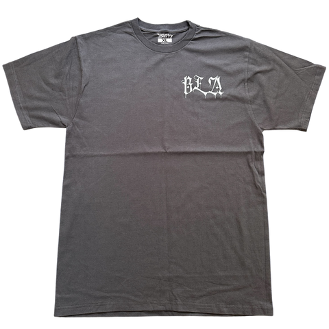 BLA TEE CHARCOAL