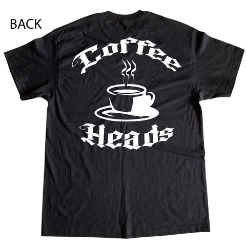 COFFEE HEADS TEE BLK